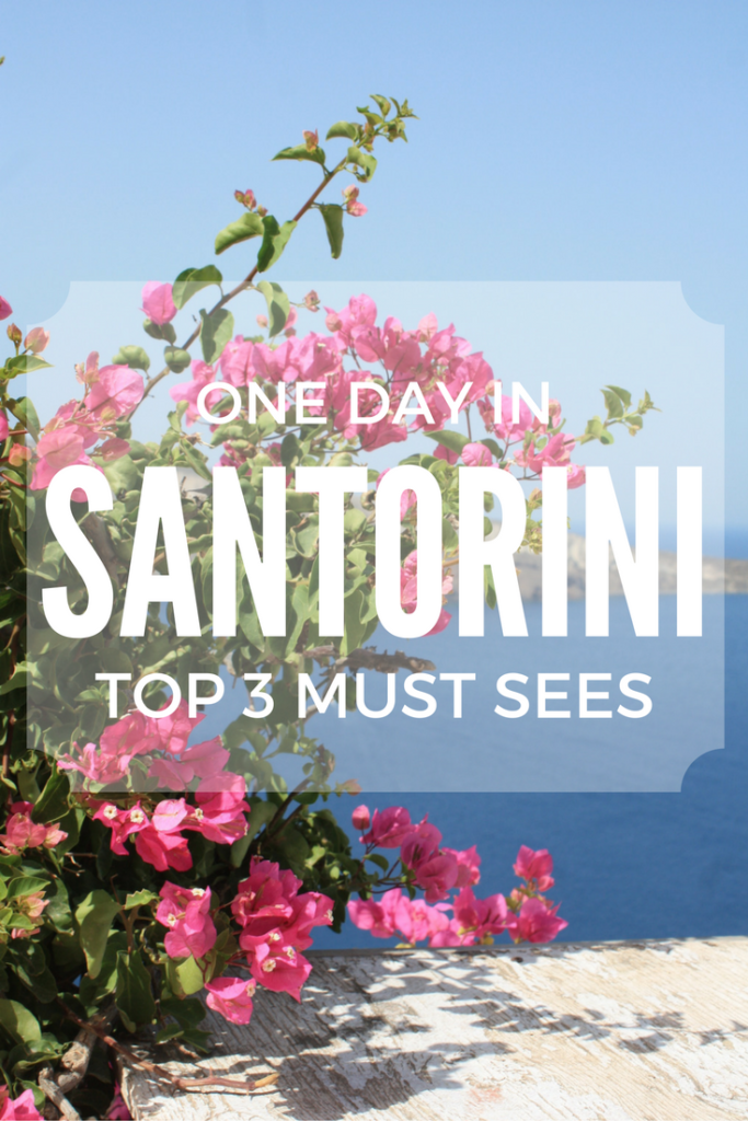 One Day in Santorini