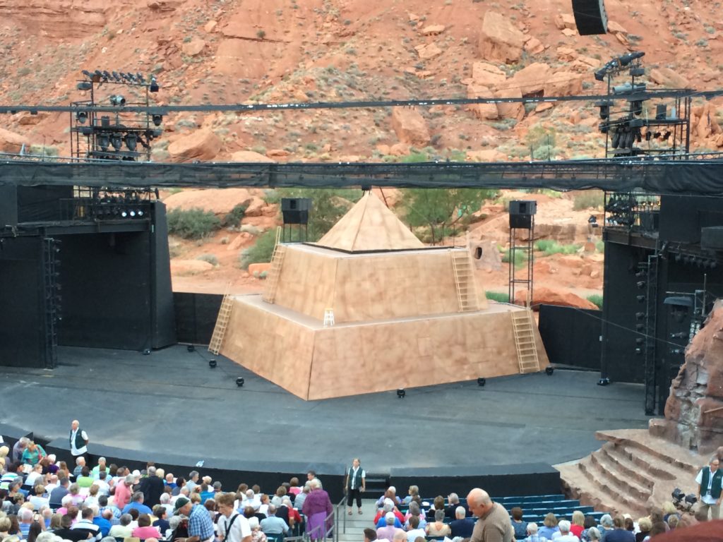 Tuacahn Amphitheater in St. Utah Yellow Van Travels