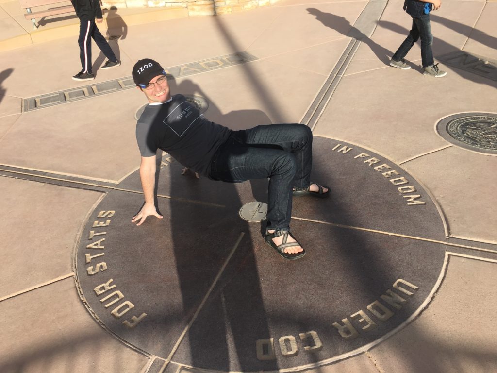 Ben at the Four Corners