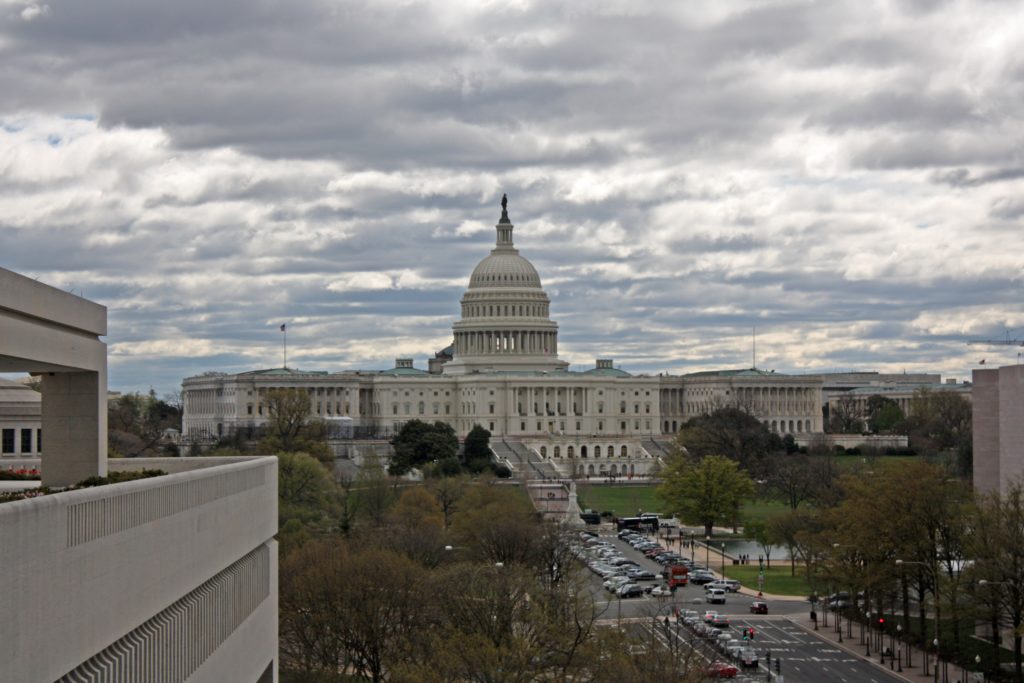 View of the Capitol from the Newseum