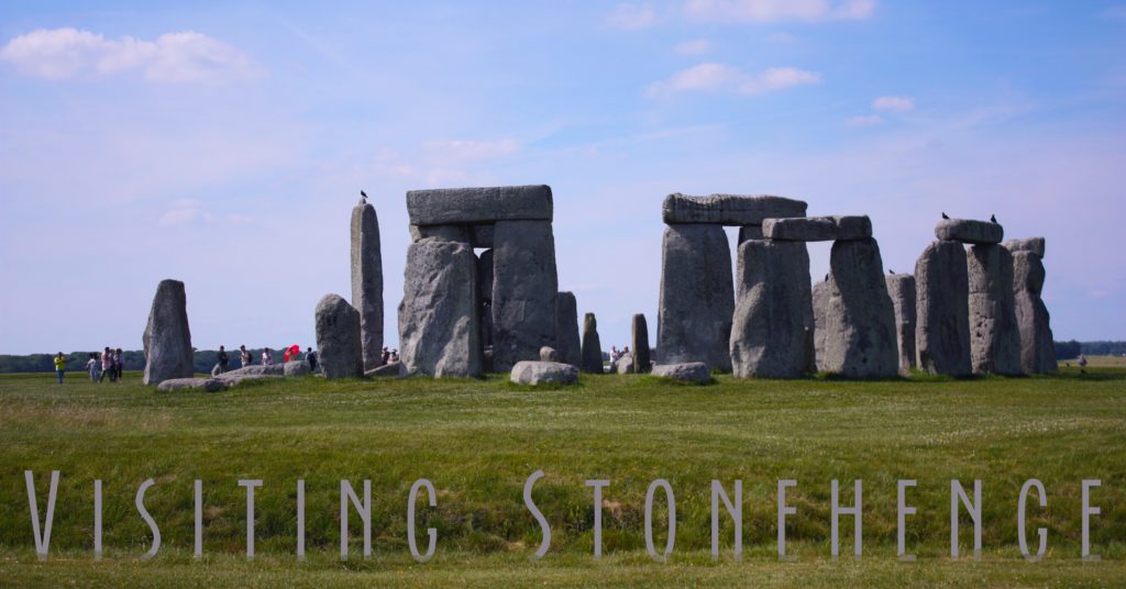 Title card that says Visiting Stonehenge