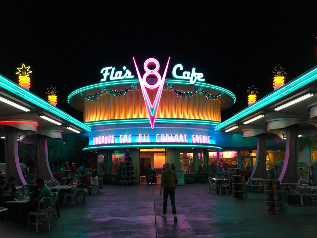 Flo's V8 Cafe in Cars Land