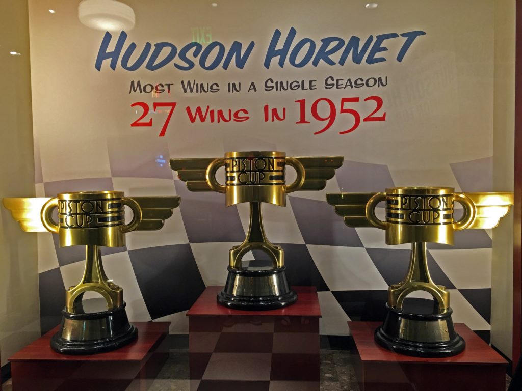 Hudson Hornets Trophies in Cars Land