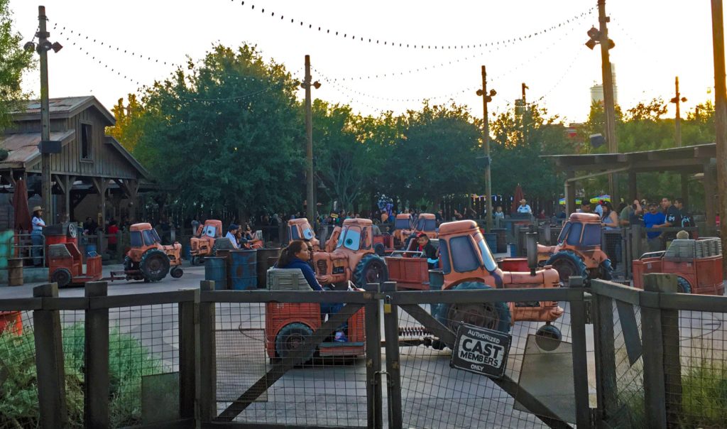 Mater's Junkyard Jamboree in Cars Land