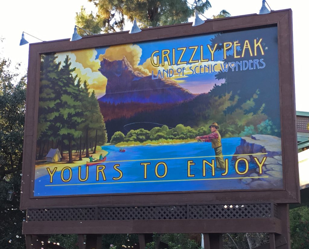 Travel Billboard for Grizzly Peak