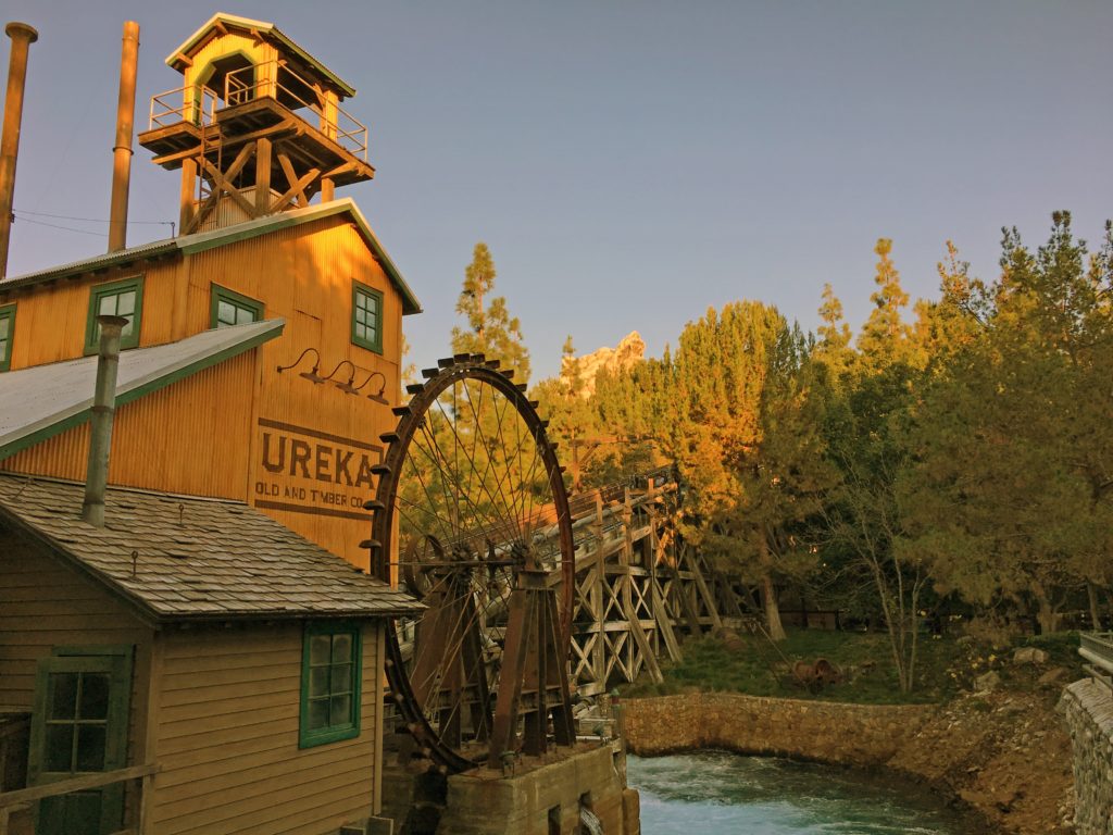 The water wheel at grizzly river run