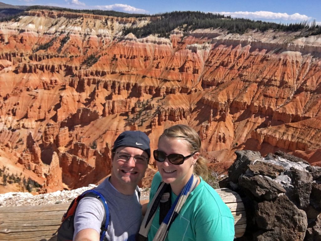 Ben and Meagan at Cedar Breaks