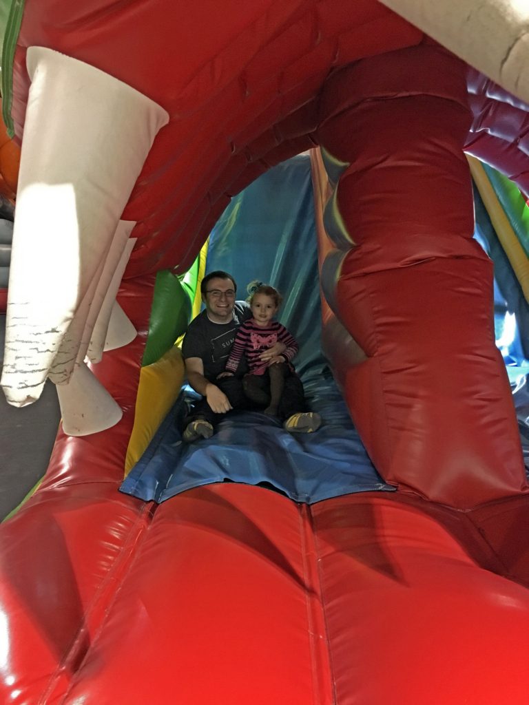 Ben and Niece at Kangaroo Zoo