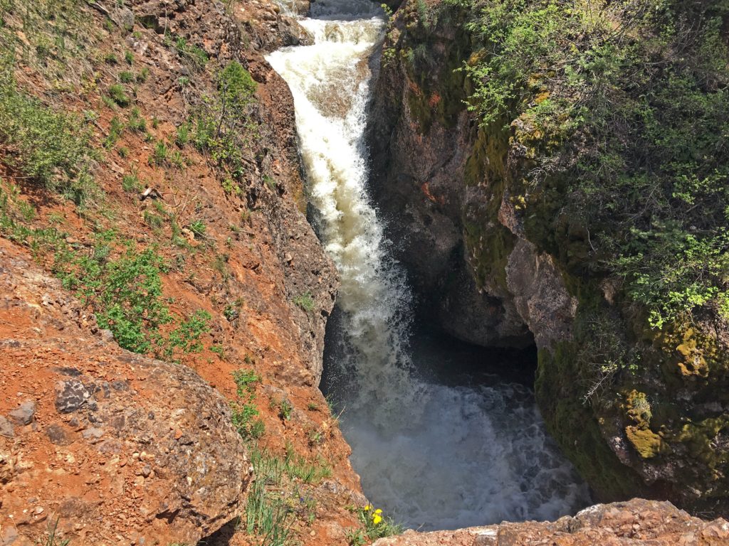 Grotto Falls from above