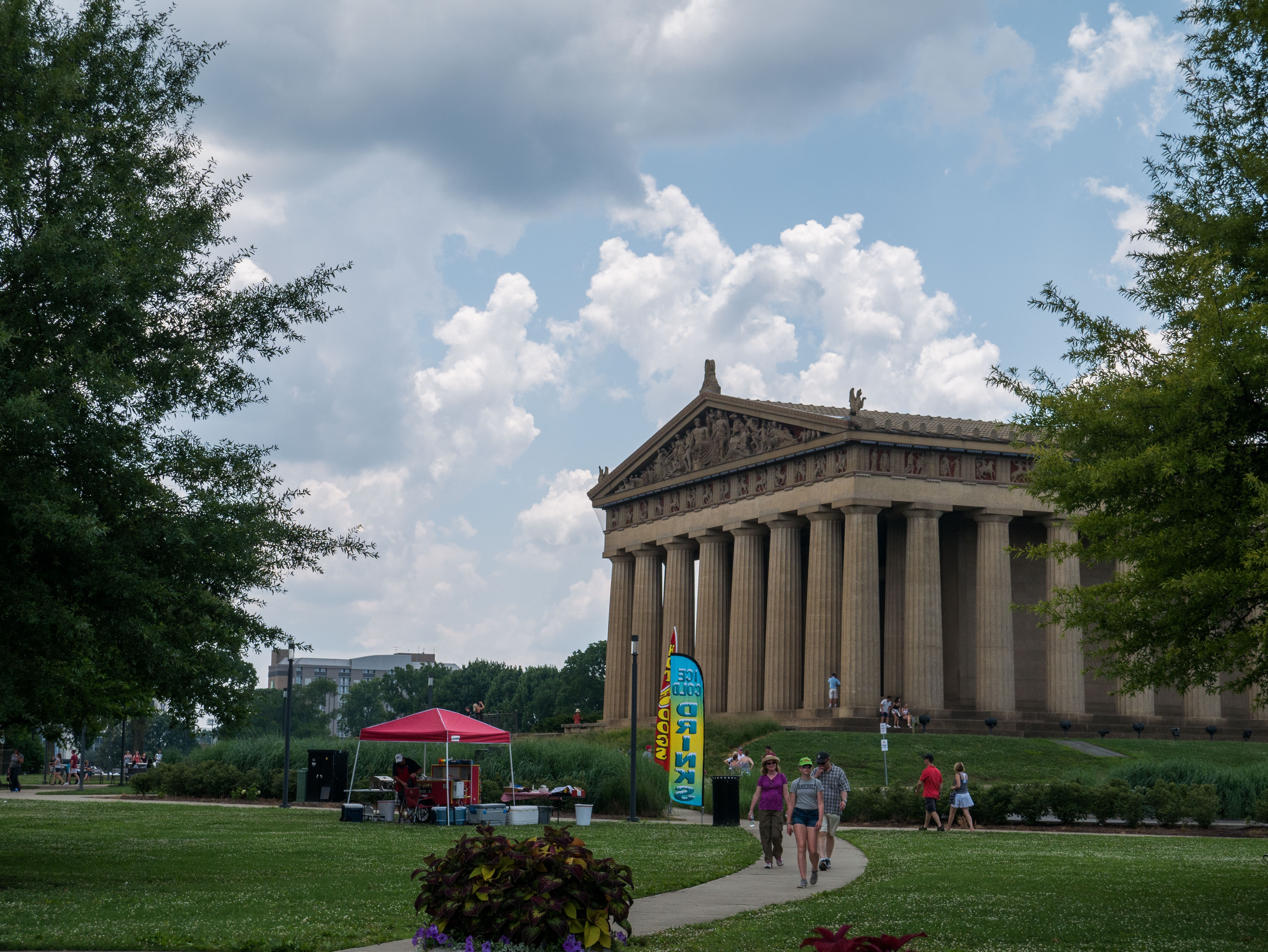 The Nashville Parthenon in Centennial Park