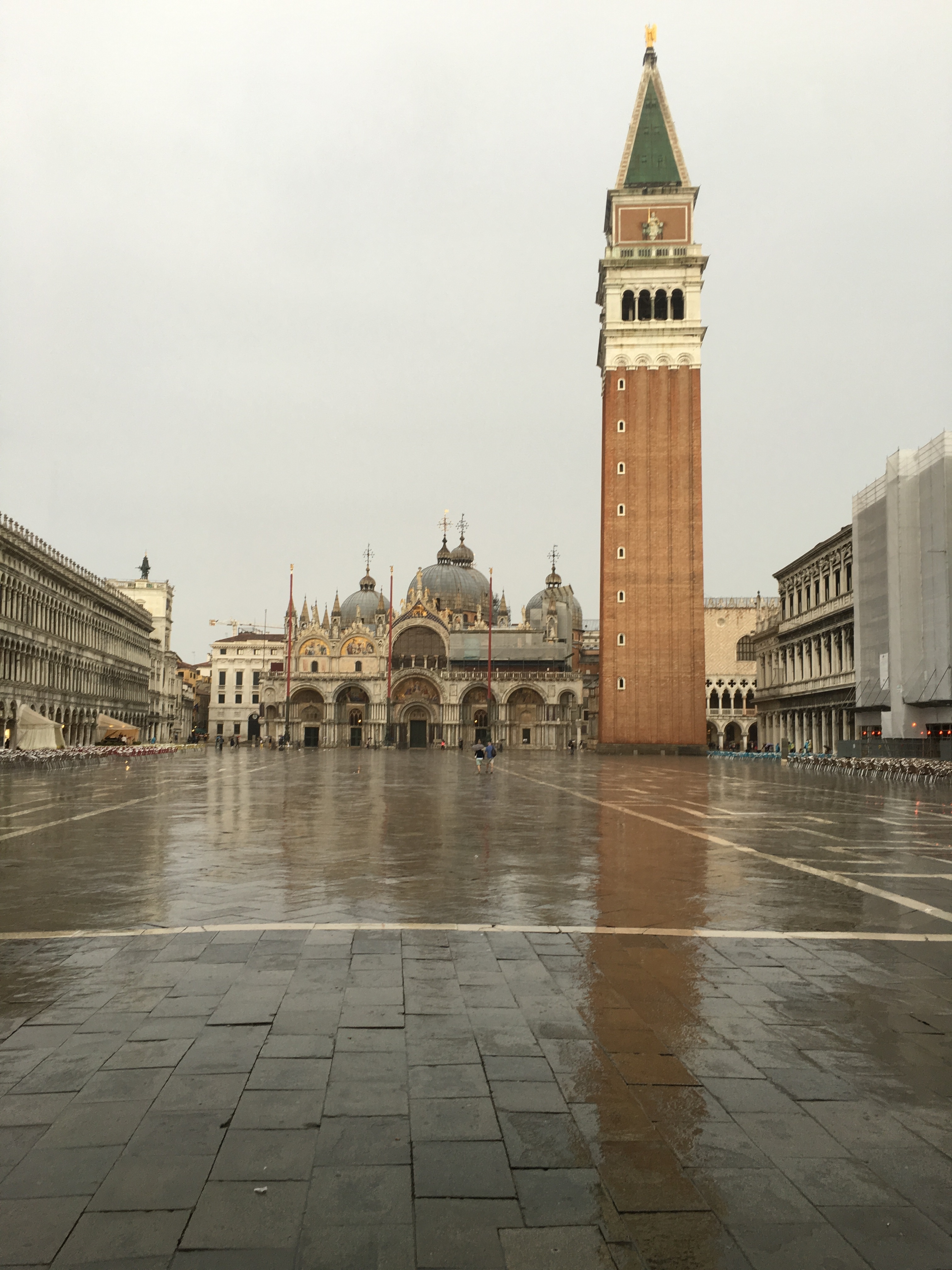 Piazza San Marco in the Rain