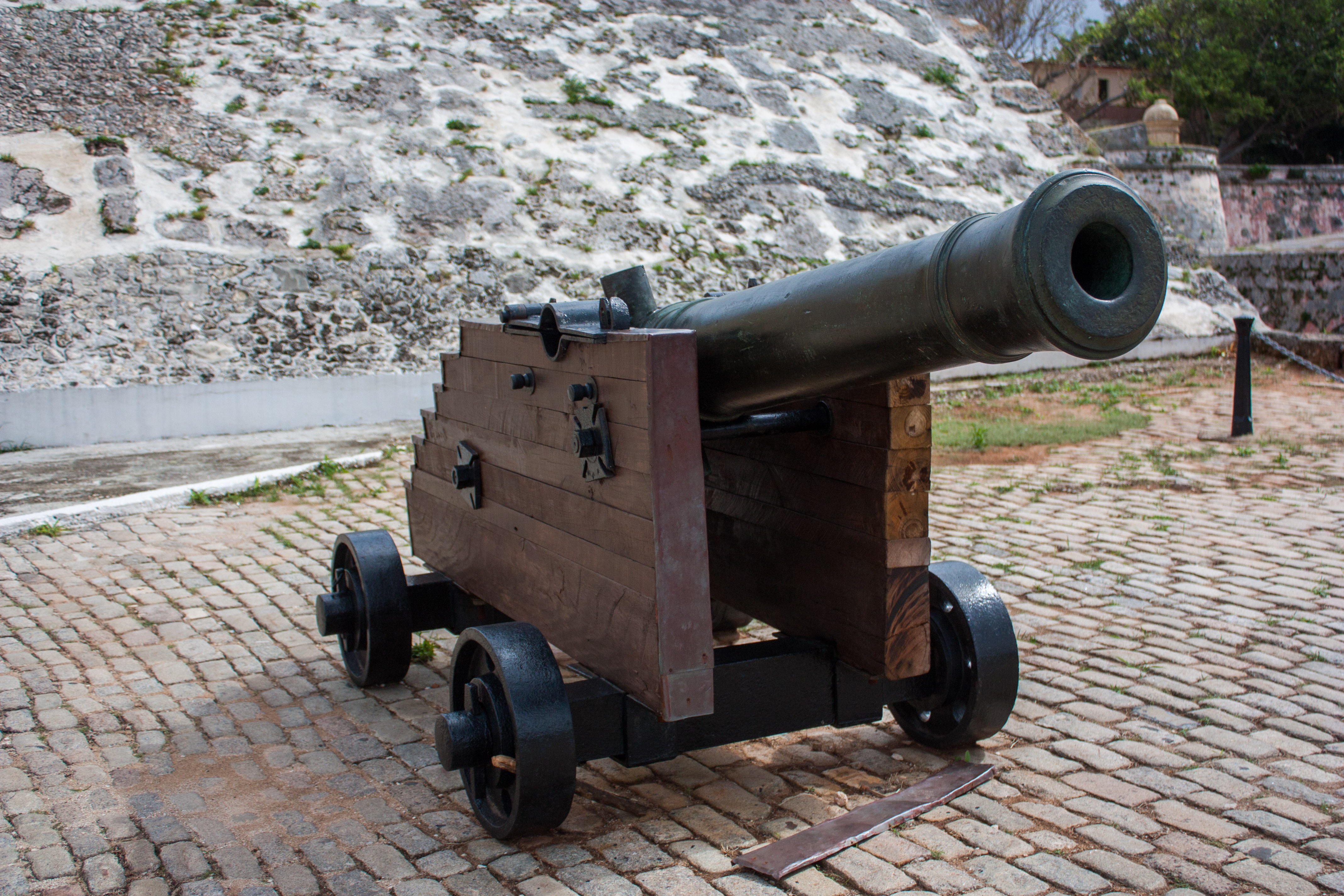 A cannon at San Carlos de la Cabana