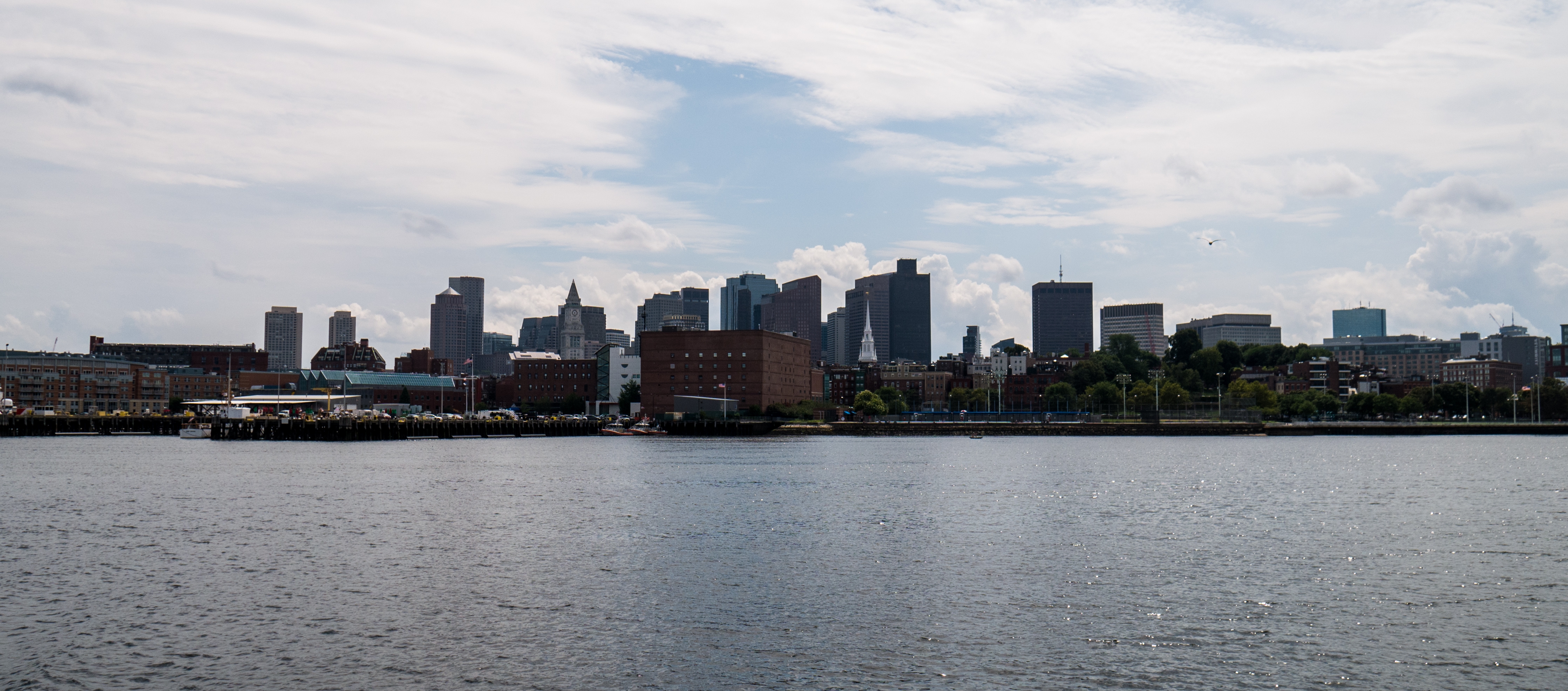 Boston Skyline from the Harbor Ferry