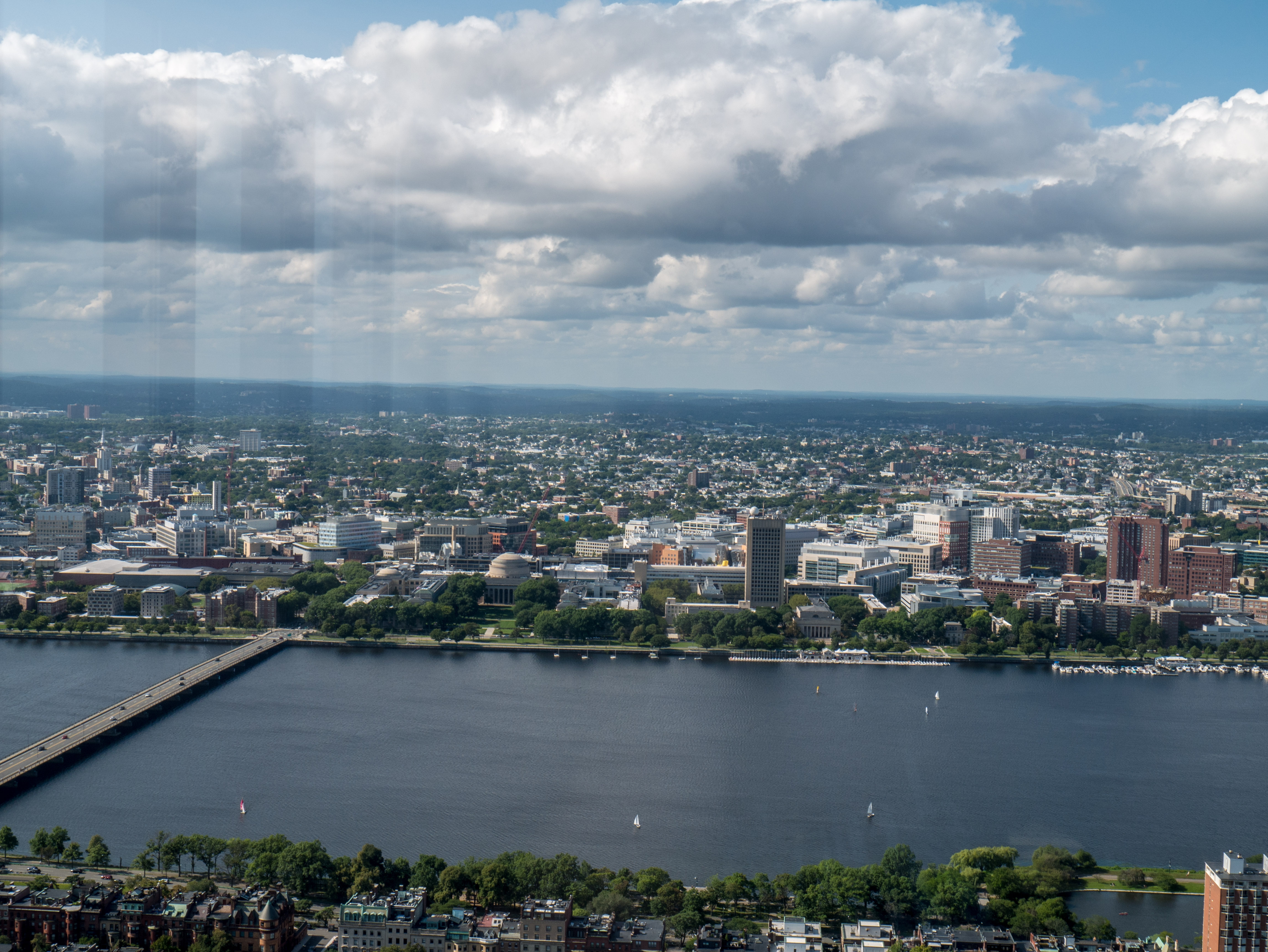 View of Boston from the Skywalk Observatory