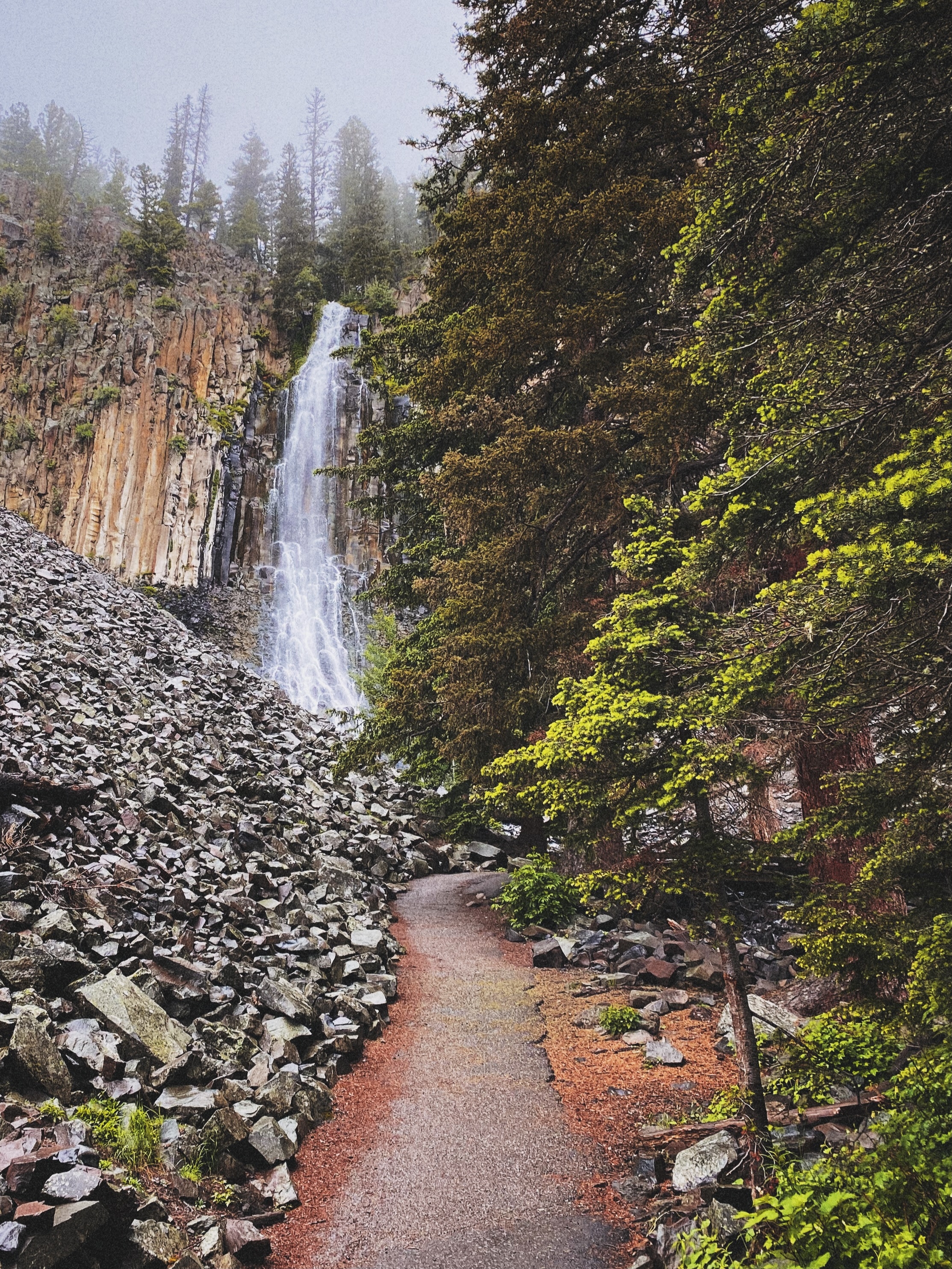 Palisade Falls near Bozeman Montana