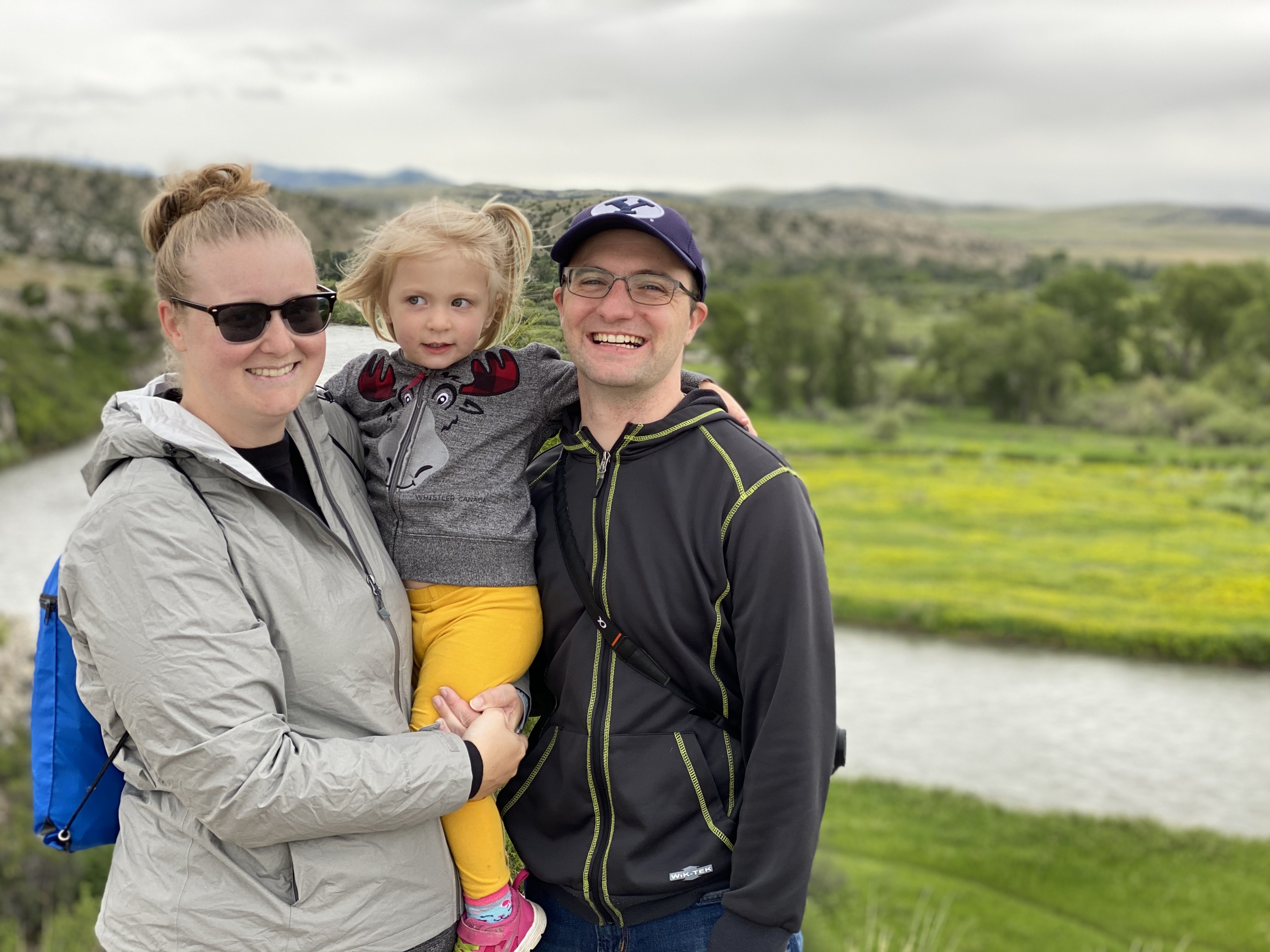Family at Missouri Headwaters State Park
