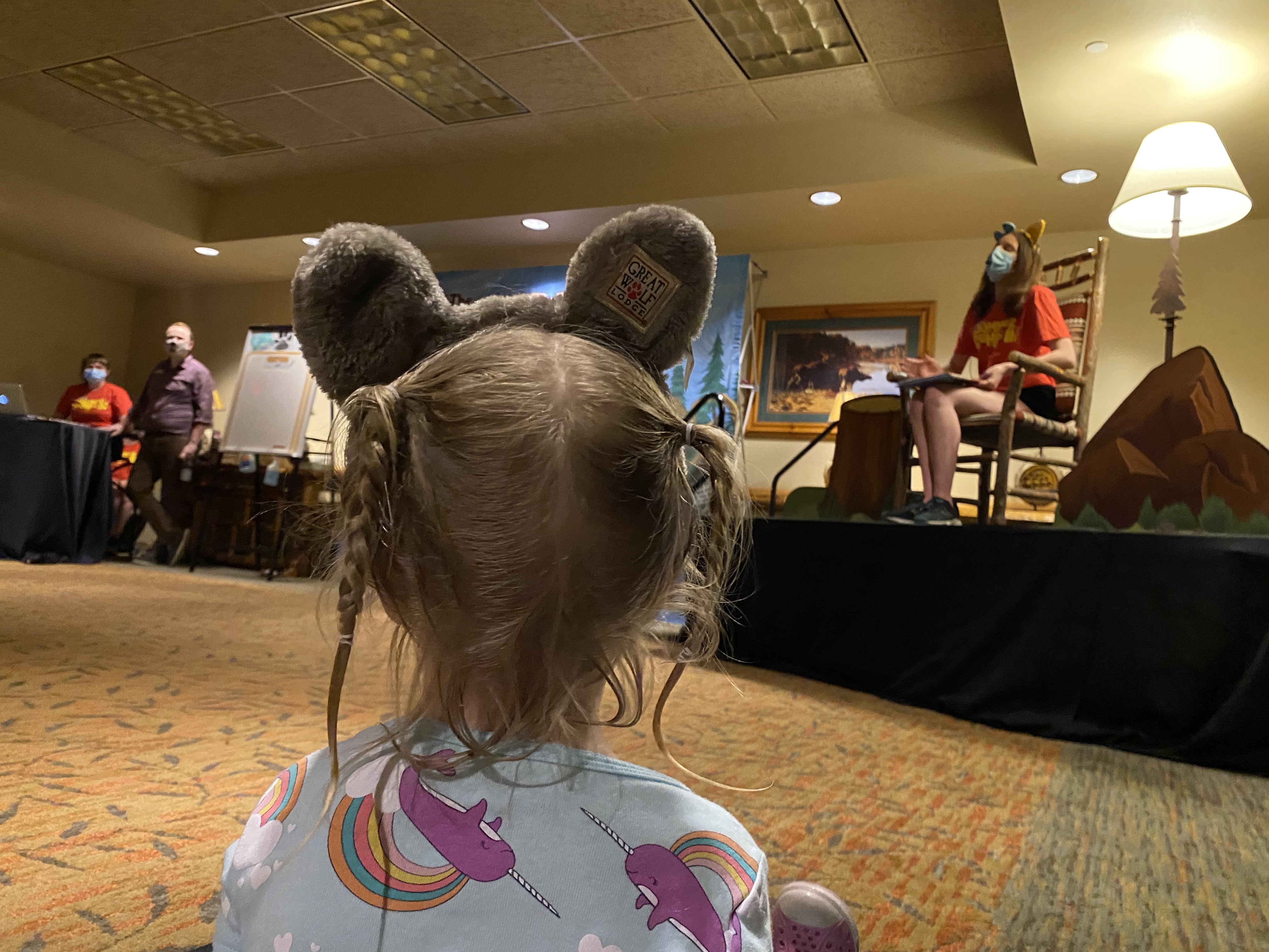 Storytime at the Great Wolf Lodge at Wisconsin Dells