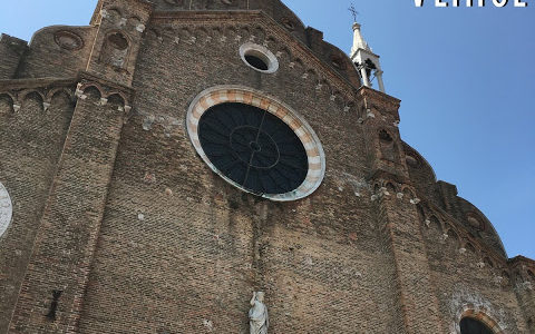 The Frari Church in Venice