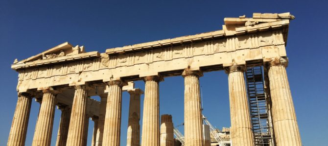 Visiting the Parthenon at the Acropolis