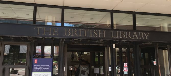 Visiting the Treasure Room at the British Library