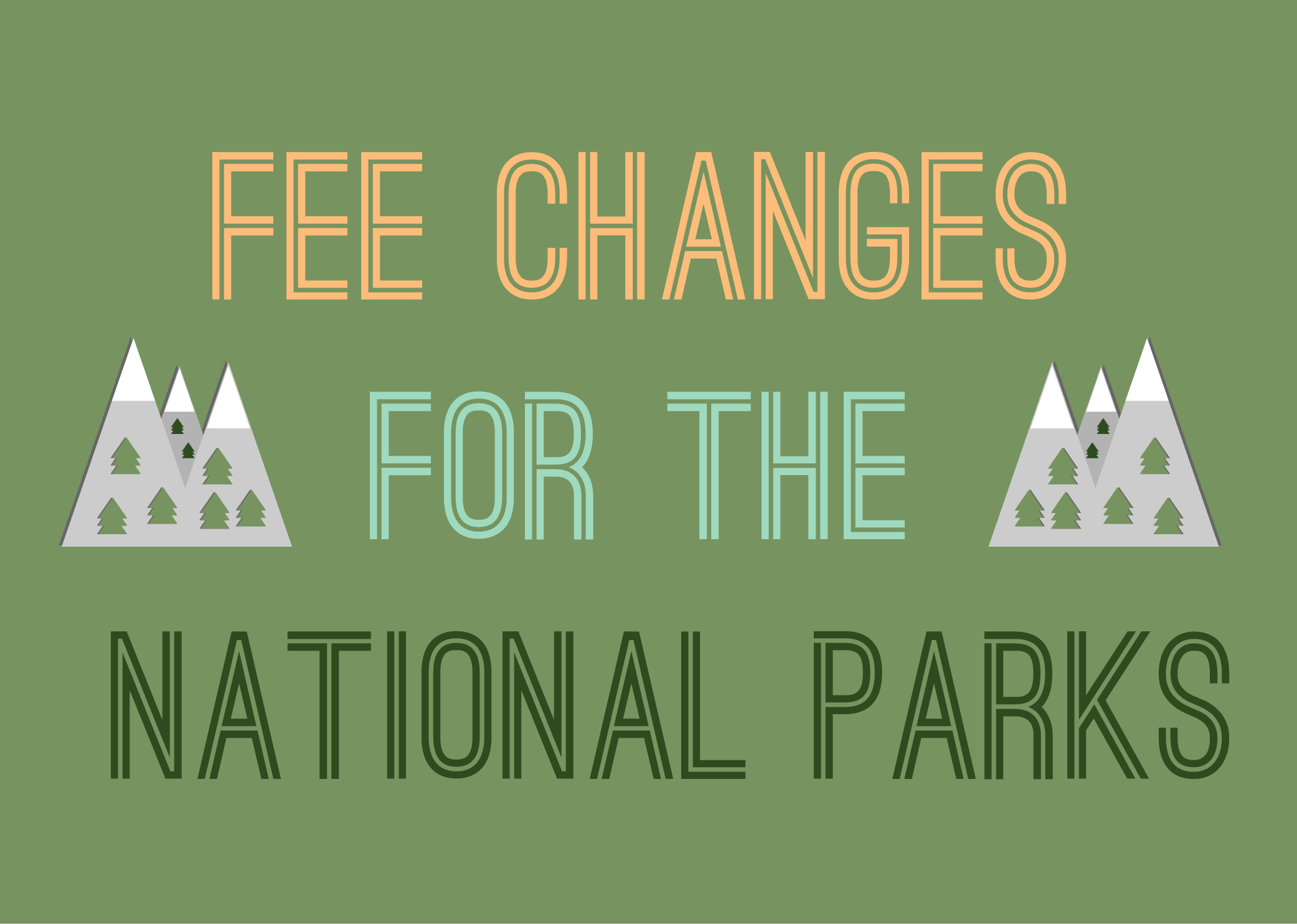 What the National Park Fee Changes Mean for You [Infographic] Yellow