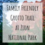 Hiking the Grotto Trail at Zion National Park