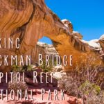 Hiking to the Hickman Bridge in Capitol Reef National Park
