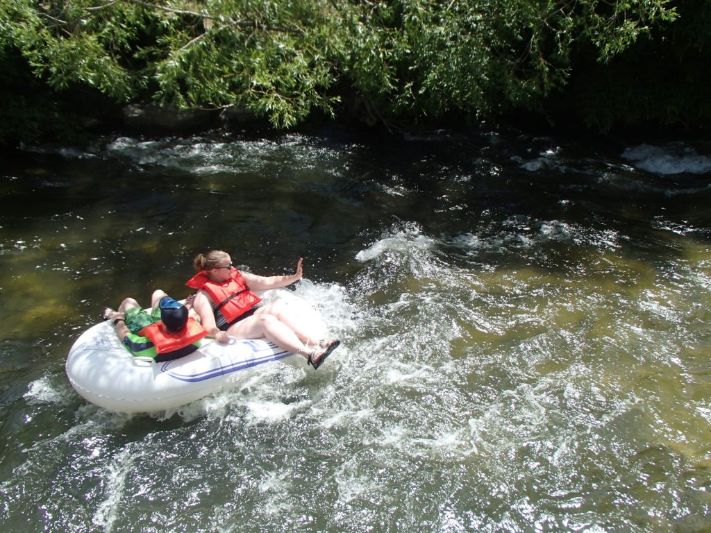 Floating the Portneuf River at Lava Hot Springs, Idaho – Yellow Van Travels