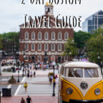 2 Day Boston Travel Guide