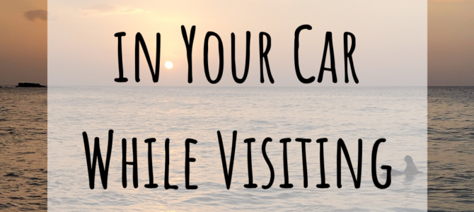 5 Things to Keep in Your Car While Visiting Hawaii